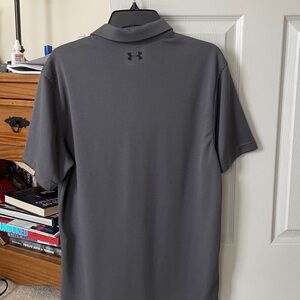 Under Armour Men's Dark Gray Polo Shirt